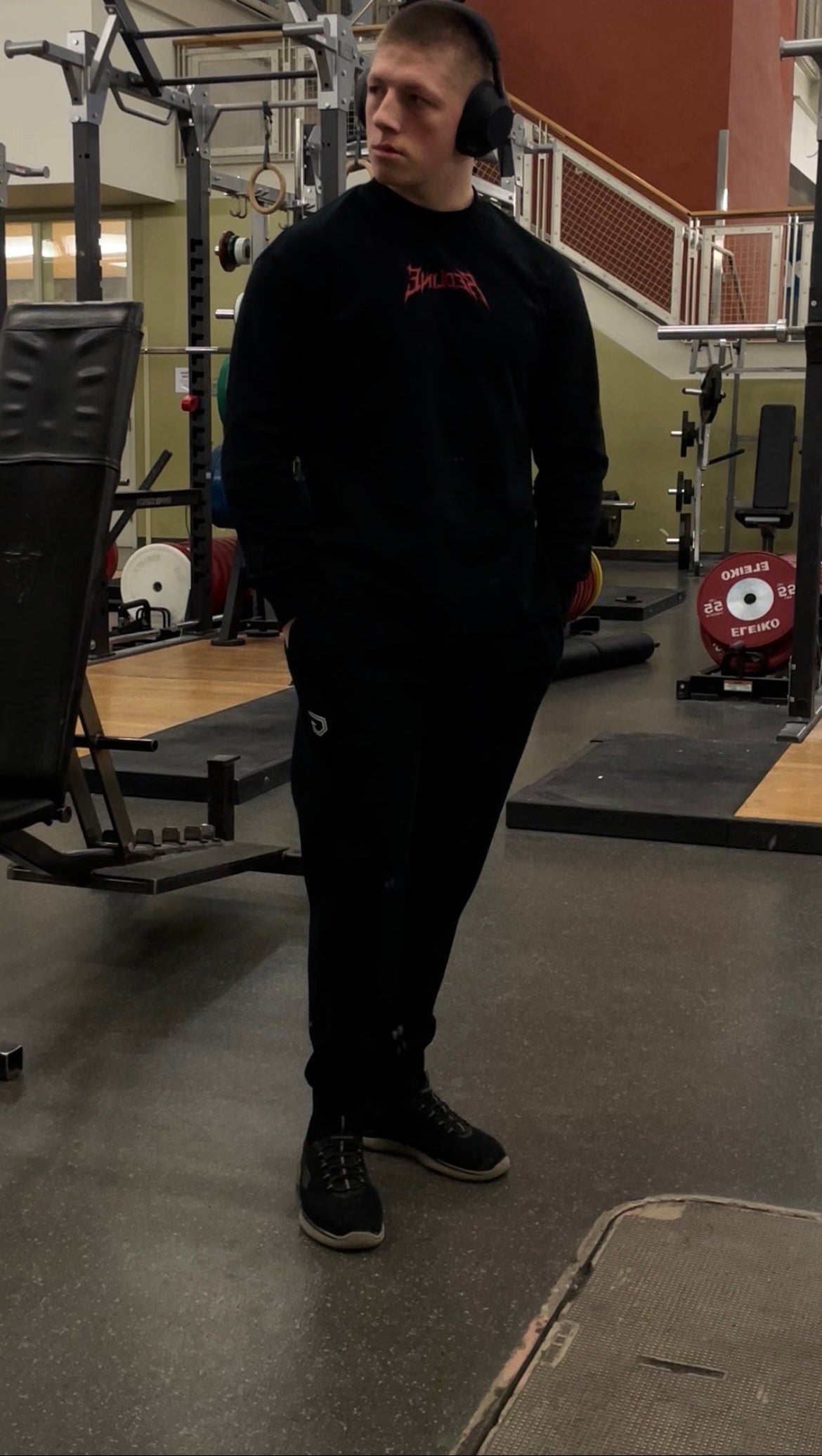 Genkai REDLINE Crew Style Long Sleeve Tee