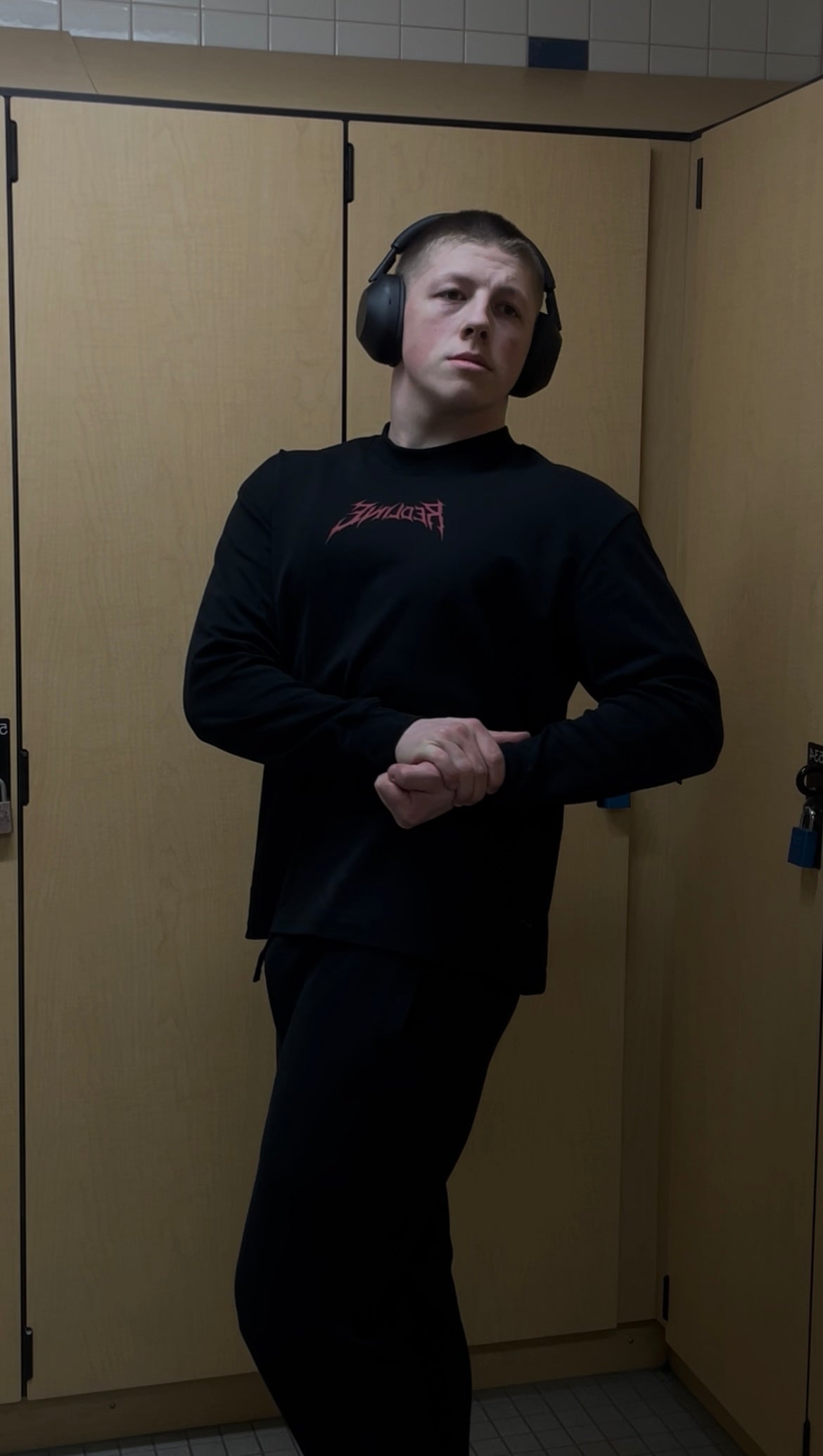 Genkai REDLINE Crew Style Long Sleeve Tee
